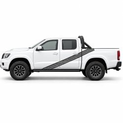 Universal 4x4 tyre tread sticker – 6 m × 20 cm strip for pickups and SUVs